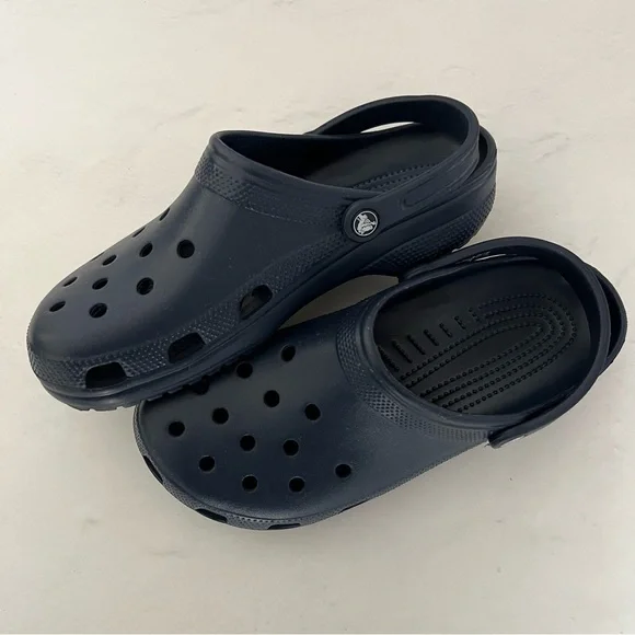 Crocs Men's Navy Blue Classic Clog 11 - Picture 4 of 5